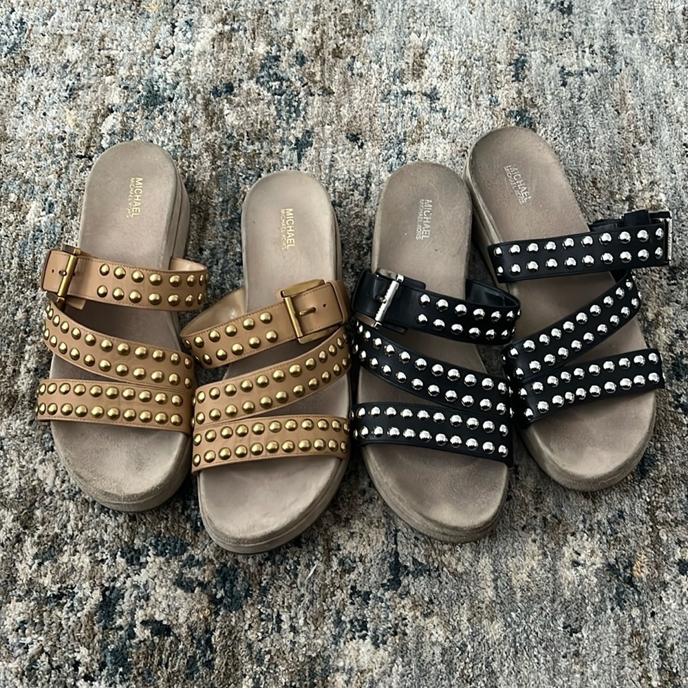 Michael Kors Studded Sandals size 11